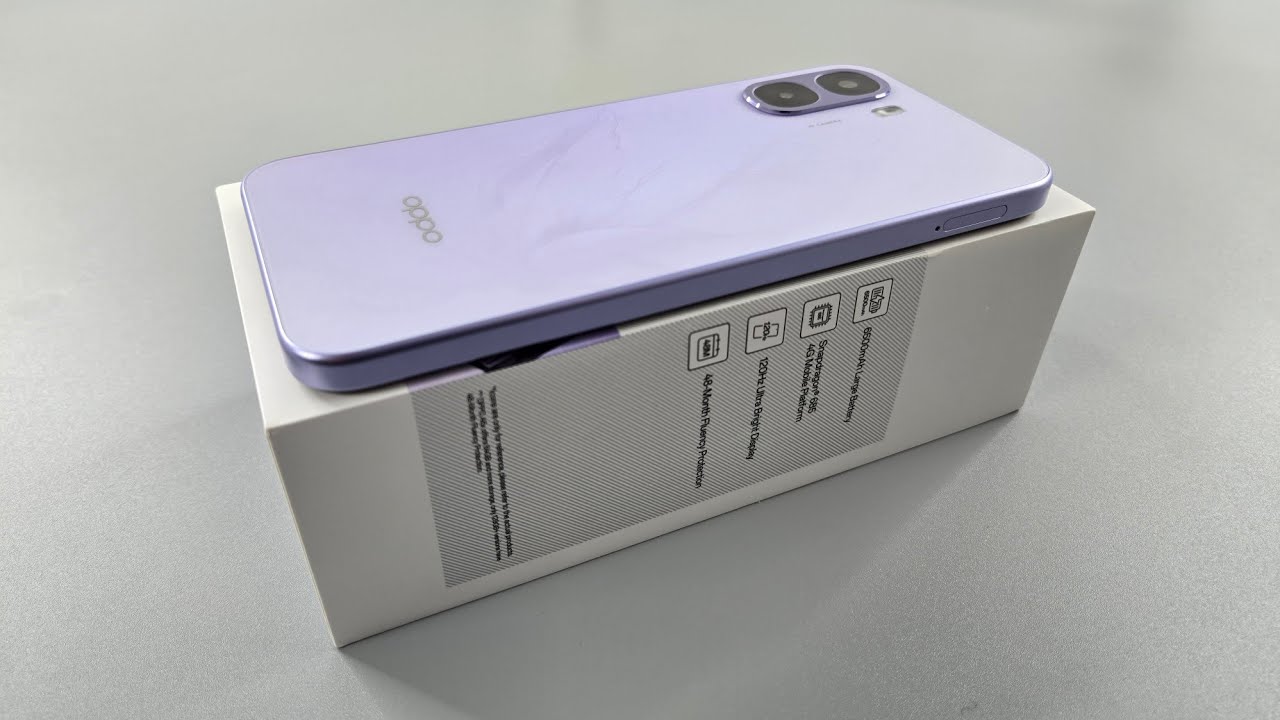 OPPO A6x 4G Unboxing & Camera Test | Unboxing | Violet Purple Colour