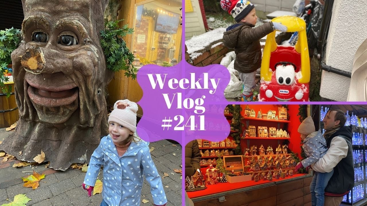 Weekly Vlog #241 - The Christmas Markets, A Trip To Ikea, Playing In The Snow & Wrapping Up Presents