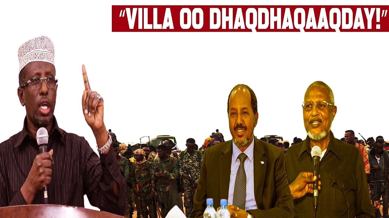 DEG DEG: Sheekh Shariif & Odayaasha Hawiye Oo Xasan Sheekh Ka Diday Warculus – Go’aan Lama Filaan Ah