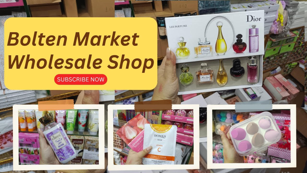 Wholesale Branded Cosmetics Market Karachi | Bolton Market | Mustafa Brothers