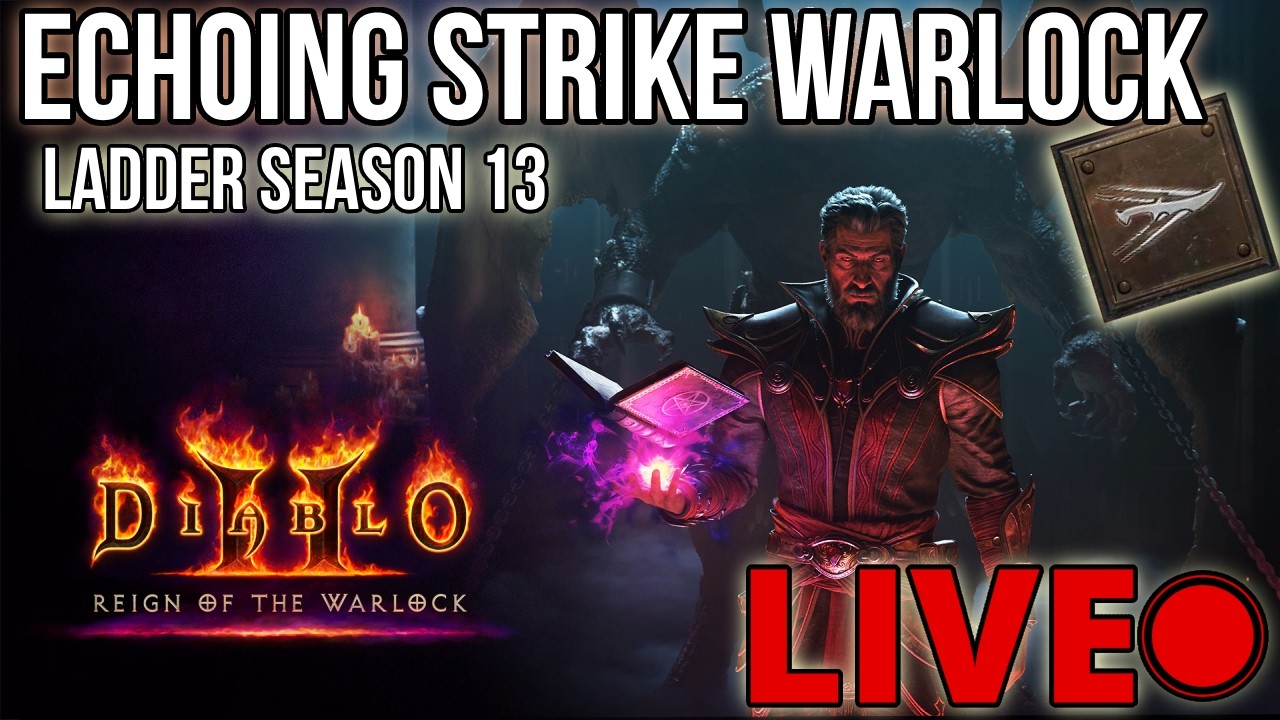Identifying 10+ Torches Today - D2R Ladder Season 13 - ES Warlock
