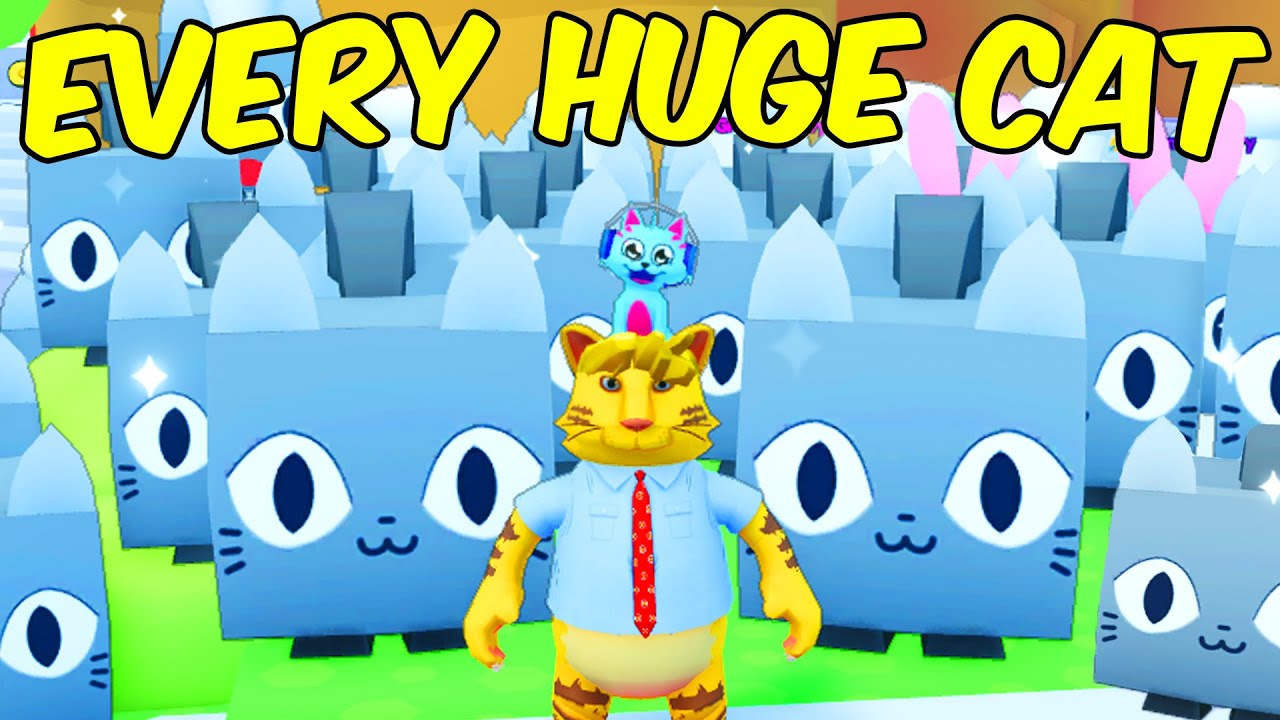 Я купил всех огромных кошек в Pet Simulator 99