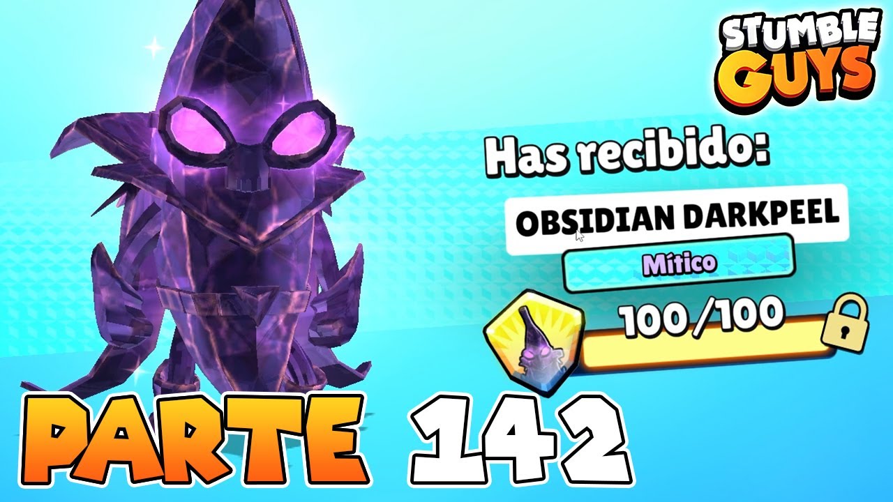 &iexcl;CONSIGO EL PL&Aacute;TANO DE OBSIDIANA! | PARTE #142 | STUMBLE GUYS