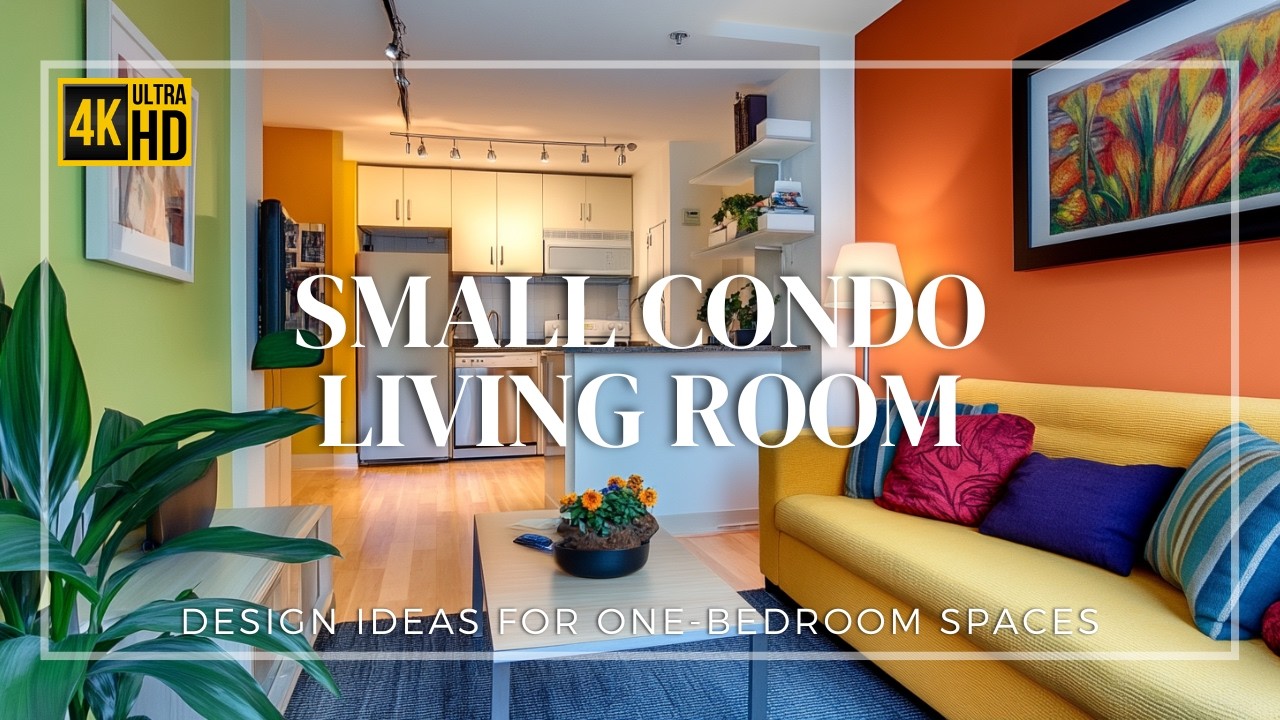 Small Condo Living Room Magic: Design Ideas for One-Bedroom Spaces