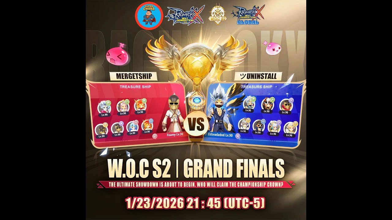 ROX Global War of the Chosen Season 2 [Championship] [ Uninstall VS MergeTSHIP ] January 24,2026