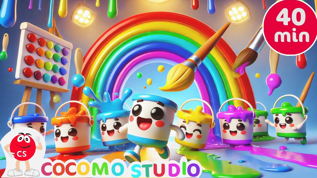 Colors Nursery Rhyme | Learn Colors Song for Preschoolers