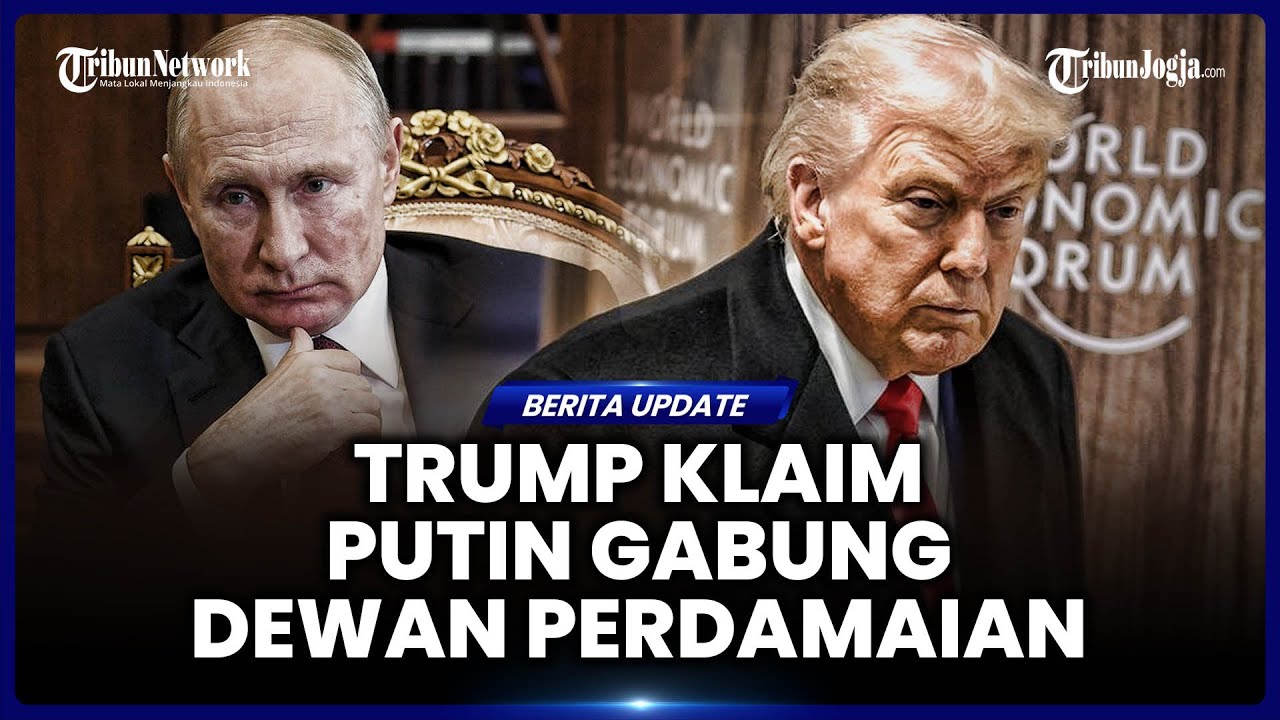 PUTIN DIKLAIM BERSEDIA GABUNG DEWAN PERDAMAIAN GAZA: PROPOSAL MASIH DIPELAJARI