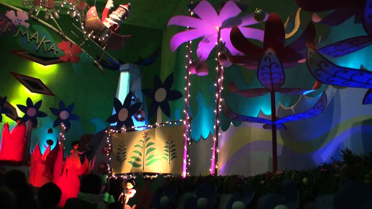 TDL : It's a Small World Very Merry Holiday. イッツ・ア・スモールワールド