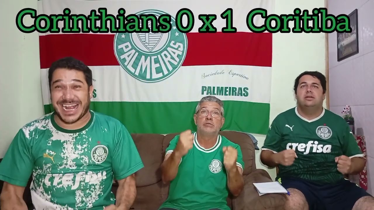 React reações Corinthians x Coritiba brasileirão e o secador funciona dale coxa 🍗