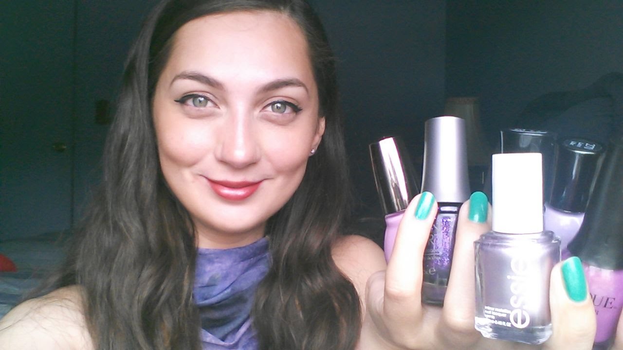 V44 Summer Colors- How to Wear: Purple... Nailpolish (Essie, OPI, Morgan Taylor, Venique etc)