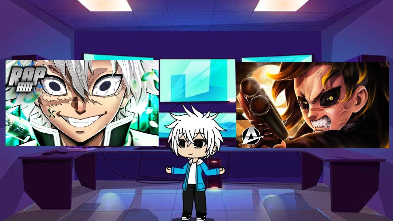 Bnha reagindo aos raps do Sanemi e Genya (AniRap)