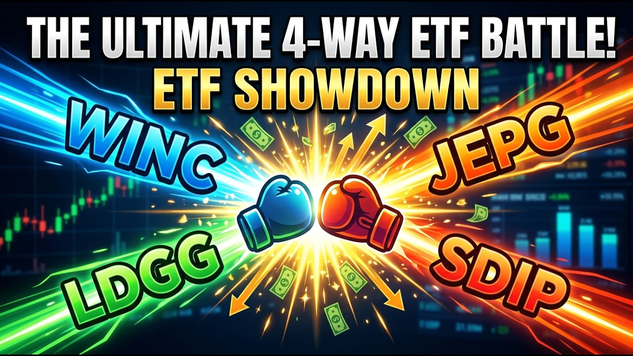 Income & Growth: The Ultimate ETF Showdown! (WINC, LDGG, JEPG, SDIP) 🚀