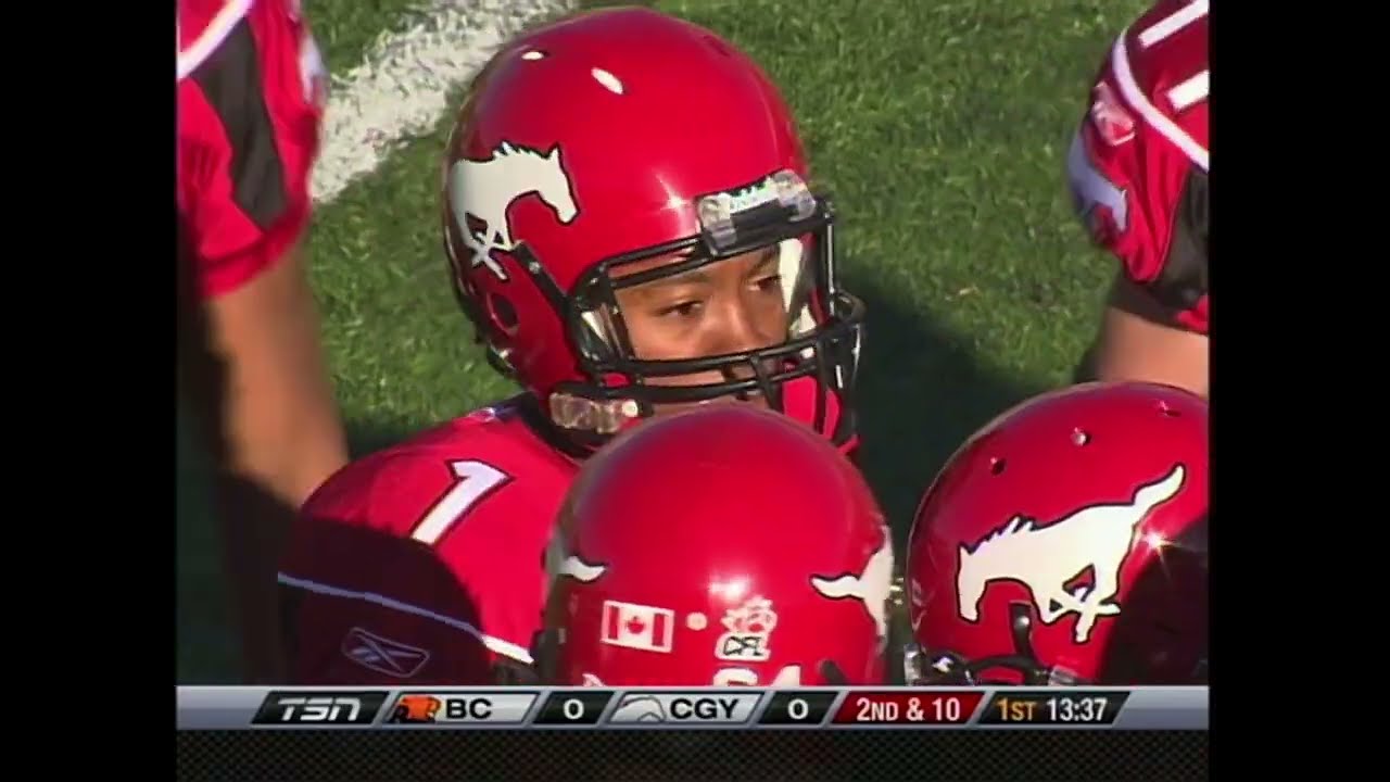 November 1, 2008 - CFL - BC Lions @ Calgary Stampeders