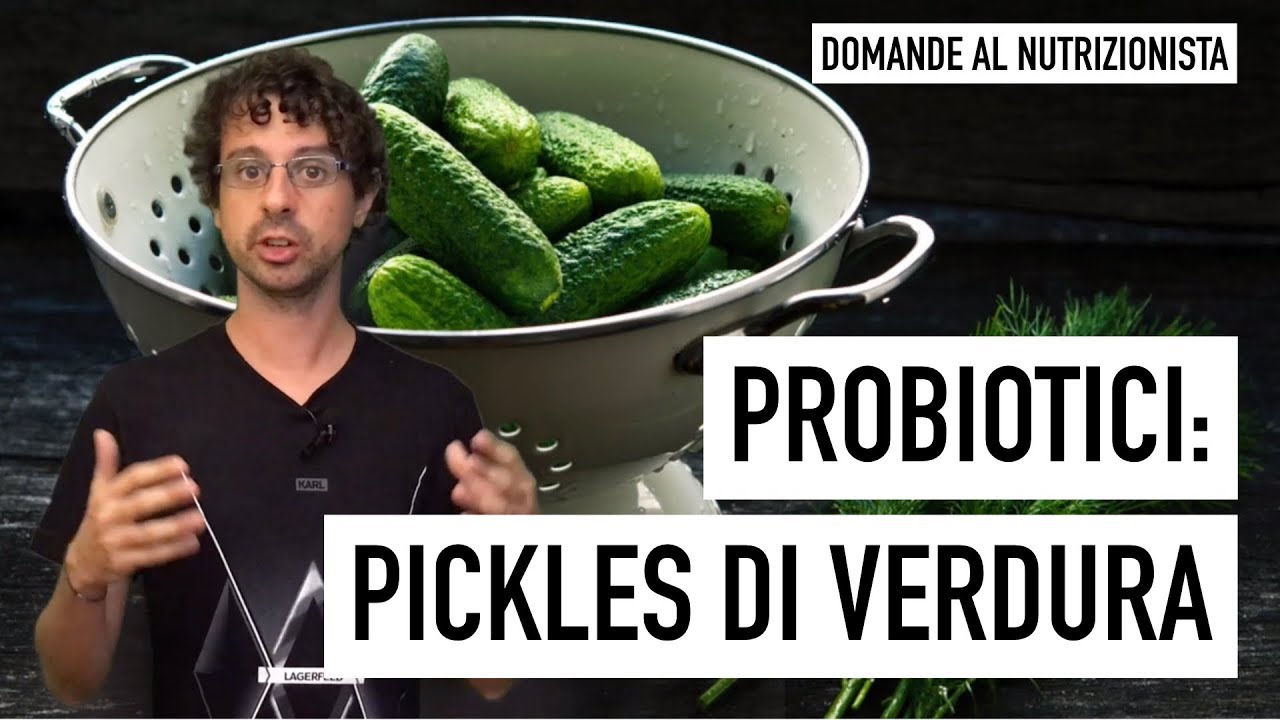 Alimenti probiotici: pickles, i cetriolini fermentati