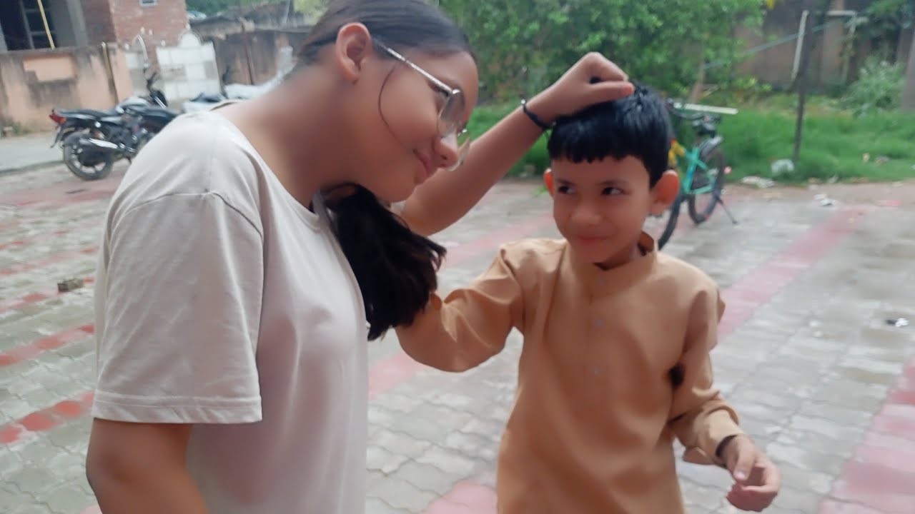 बच्चो ने आपस में सिर फोड़ दिया//vlog