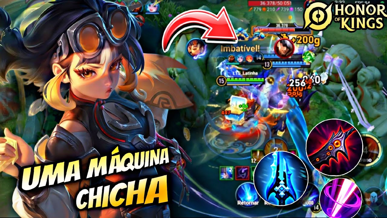 CHI CHA O TERRO DAS RANQUEADA CARREGA QUALQUER PARTIDA ?? //HONOR OF KINGS