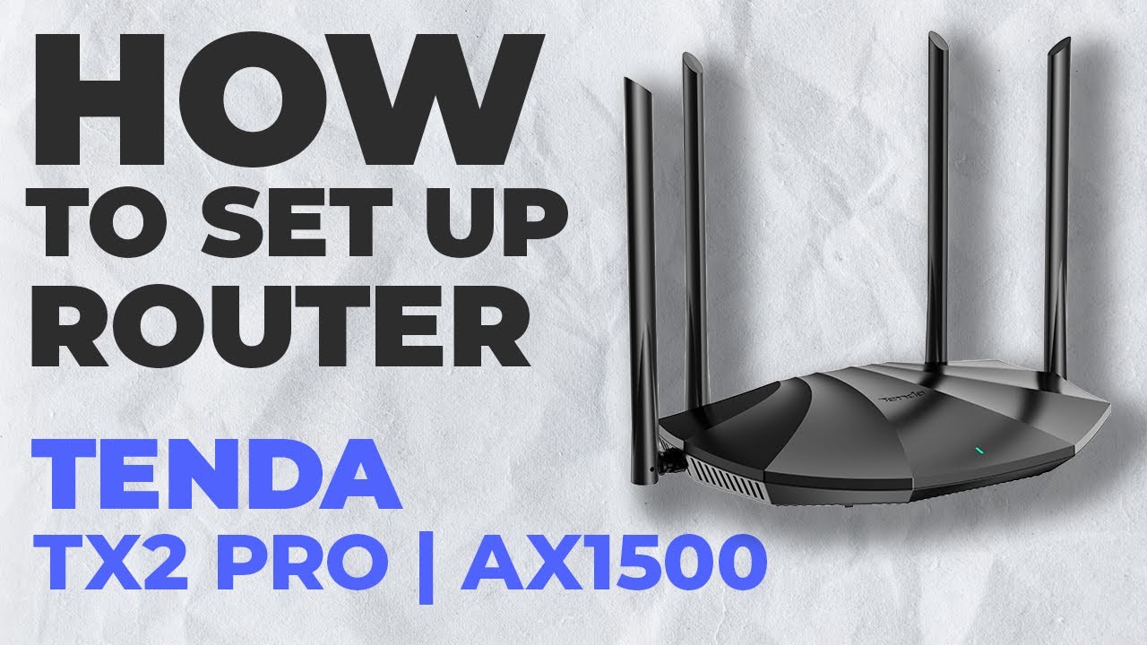 ✅ How to Setup Tenda TX2 Pro | How to Set Up Tenda AX1500 TX2 Pro WiFi Router