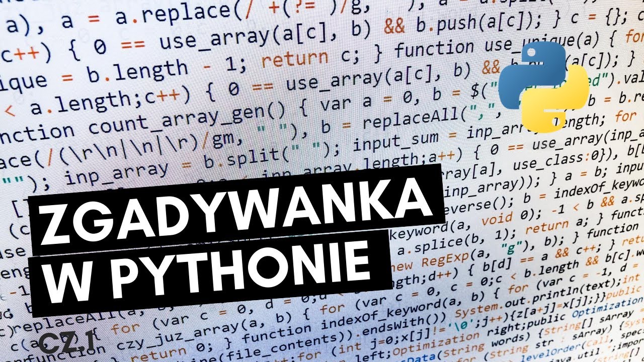 Zgadnij słowo! Budowanie gry w Pythonie! 👀 cz.1