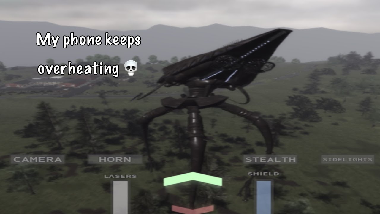 Tripod and uberpod gameplay on mobile | War of the Worlds: New Jersey