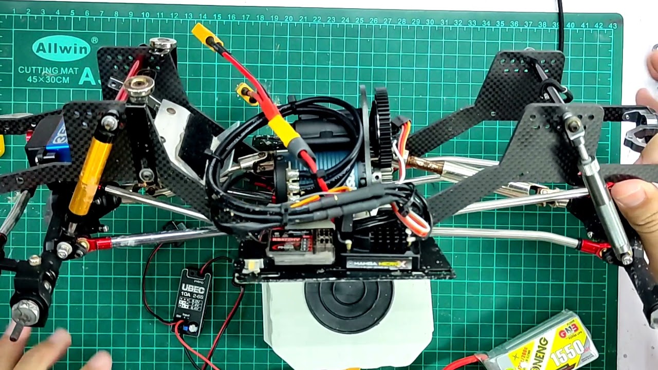 UBEC BEC 10A Hobbywing for RC Crawler | HV Servo