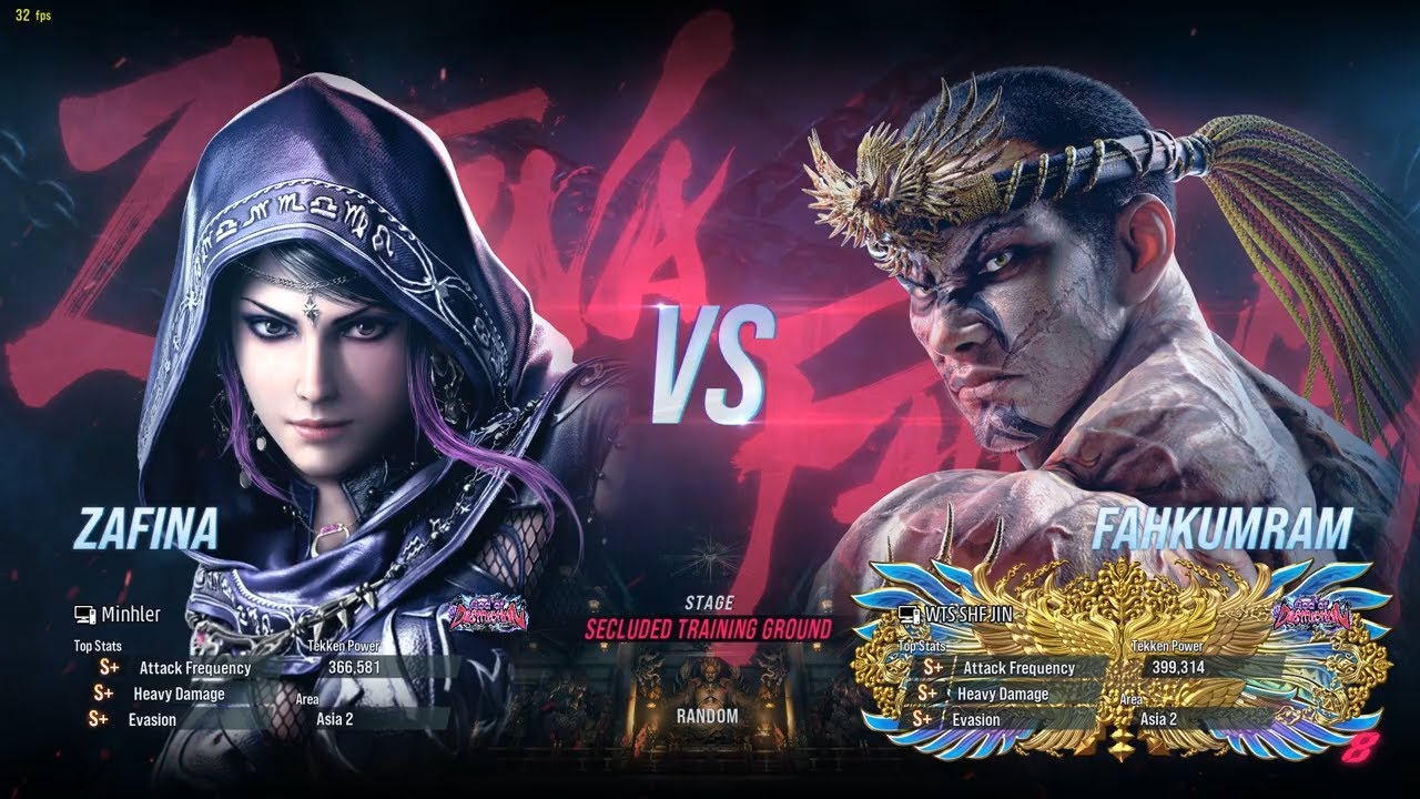 Tekken 8: Зафина против Фахкумрама