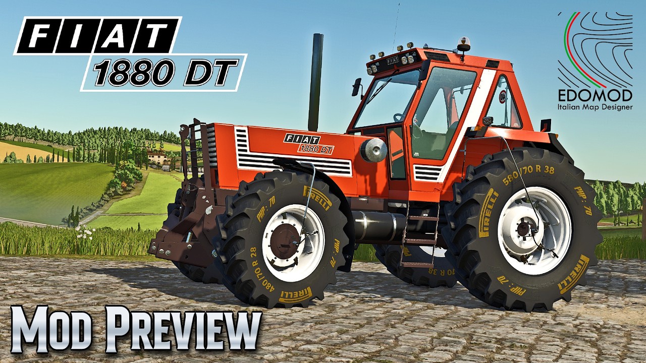 A TRULY OUTSTANDING NEW MOD! - FIAT 1880 DT by EDOMOD! - Early Access Mod Review - FS25