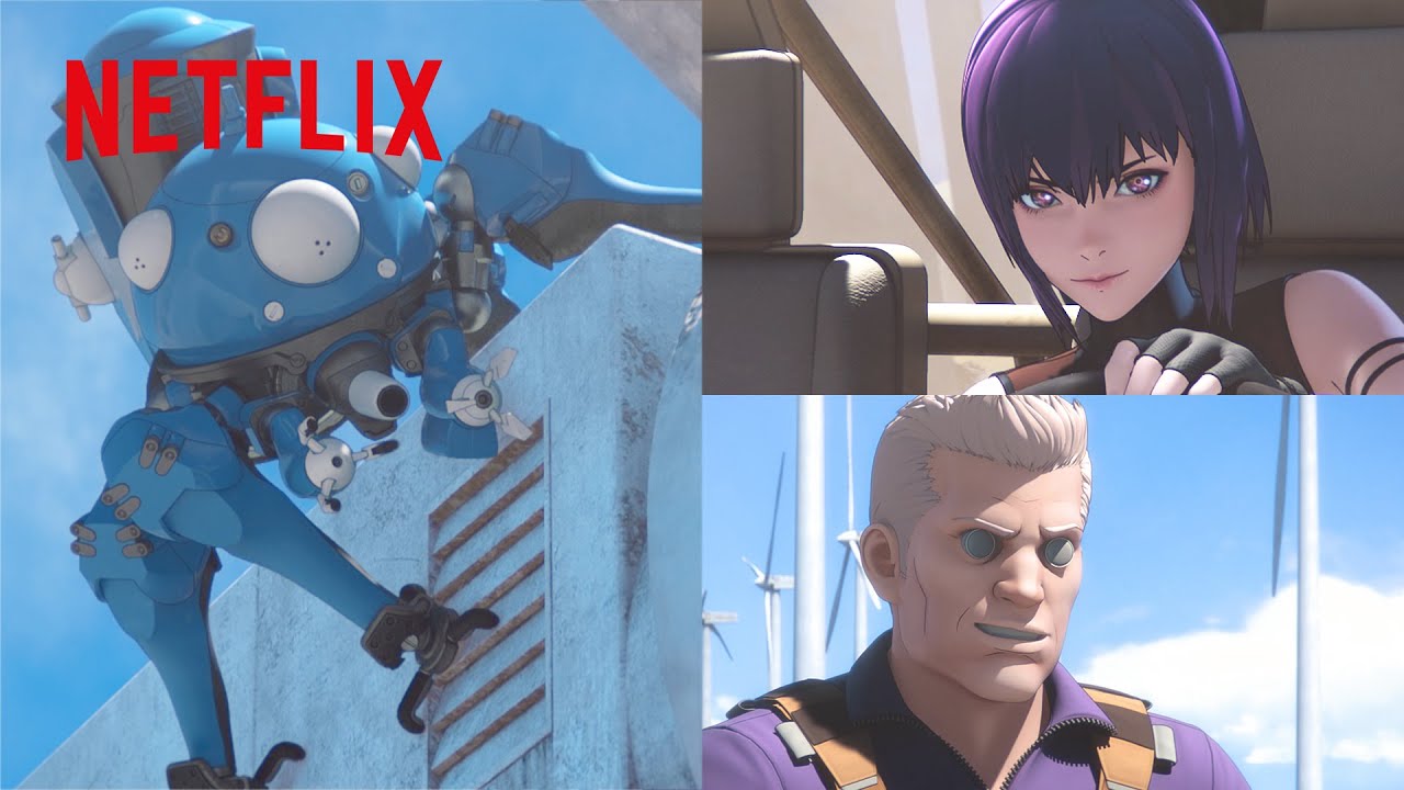 タチコマ、カリフォルニアでも大活躍 | 攻殻機動隊 SAC_2045 | Netflix Japan