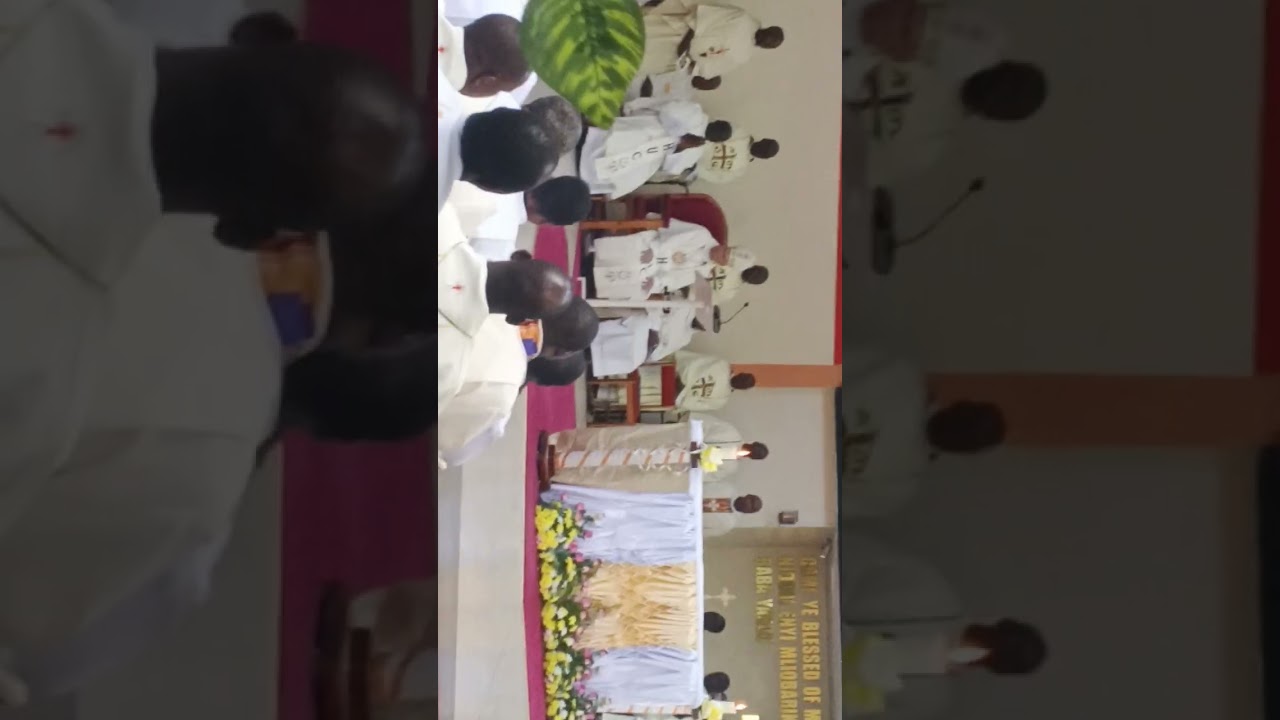 Ordination of Jesuit Deacons at Our Lady of Quadalupe Parish,Nairobi: Rev. Fr. Dr.Emmanuel Foro SJ