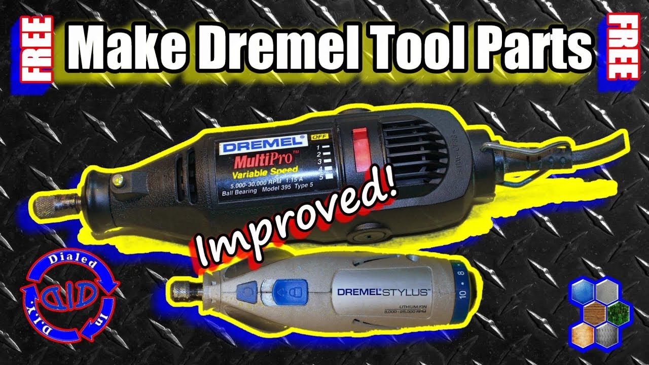 Make Dremel Rotary Tool Parts Free - 6 Great New Tips