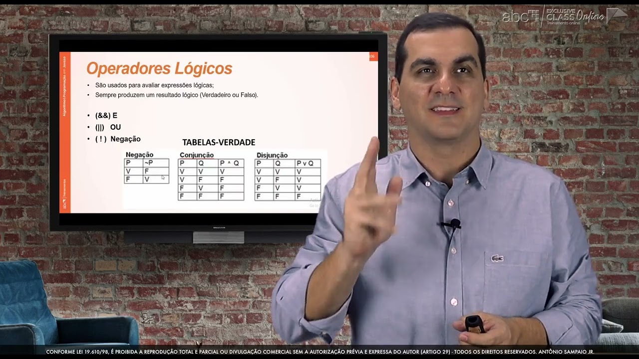 Curso 01: Algoritmos & Programação em JAVA 21 - Unidade 2 - Operadores Mat., Rel. Lógicos (vídeo 14)