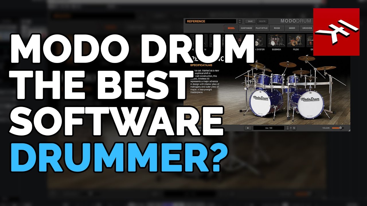 MODO DRUM — лучший плагин для виртуального барабанщика? Демонстрация и обзор физически смоделиров...