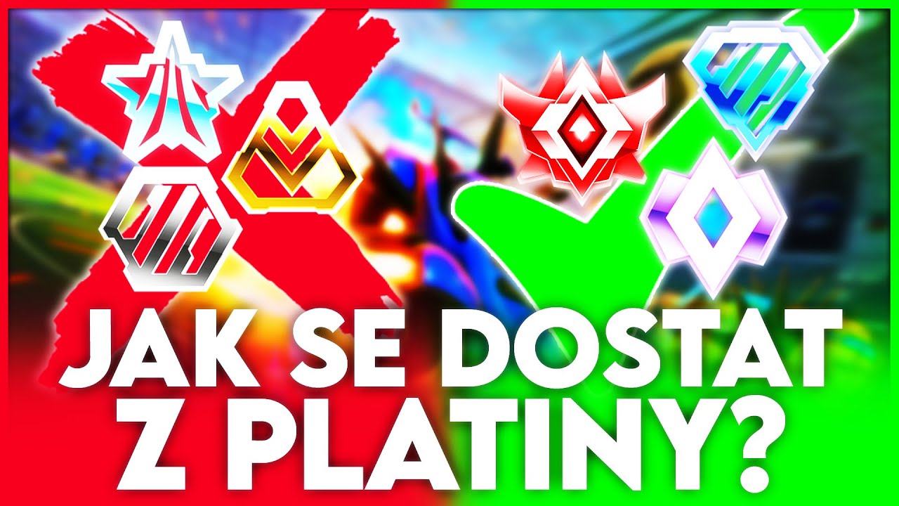 JAK SE DOSTAT Z PLATINY? 💪🏼 [TIPY PRO ROCKET LEAGUE HRÁČE]