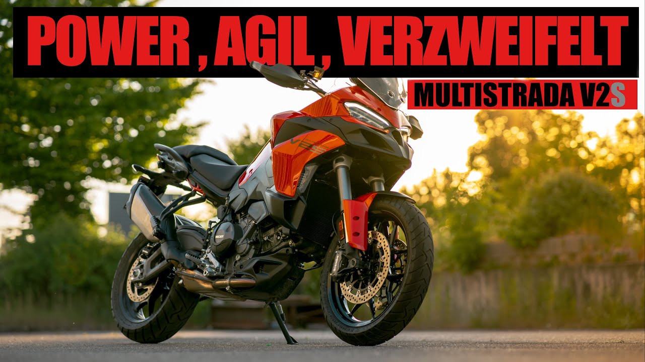 Ducati Multistrada V2S 2025 Test - Ich kann damit nicht fahren