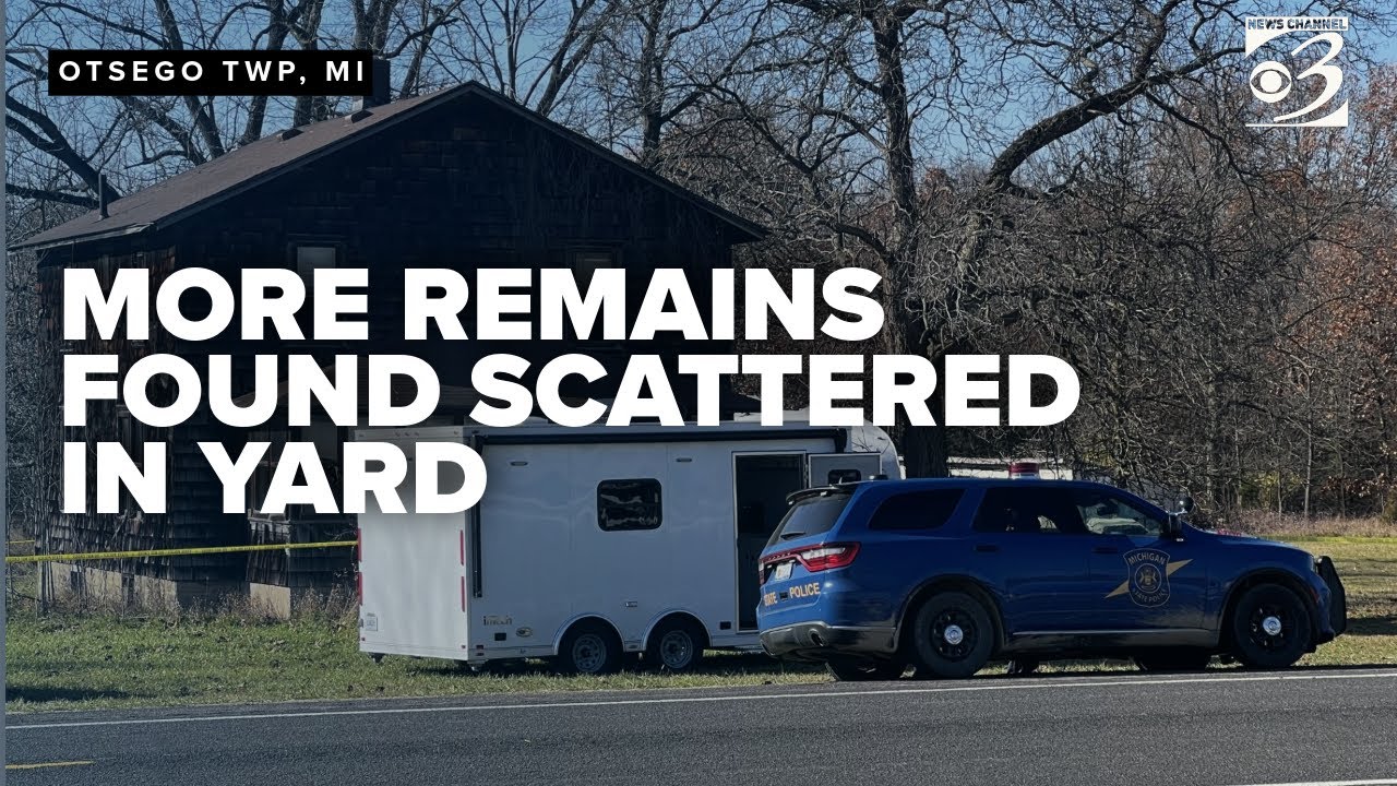 More human remains found behind vacant West Michigan home