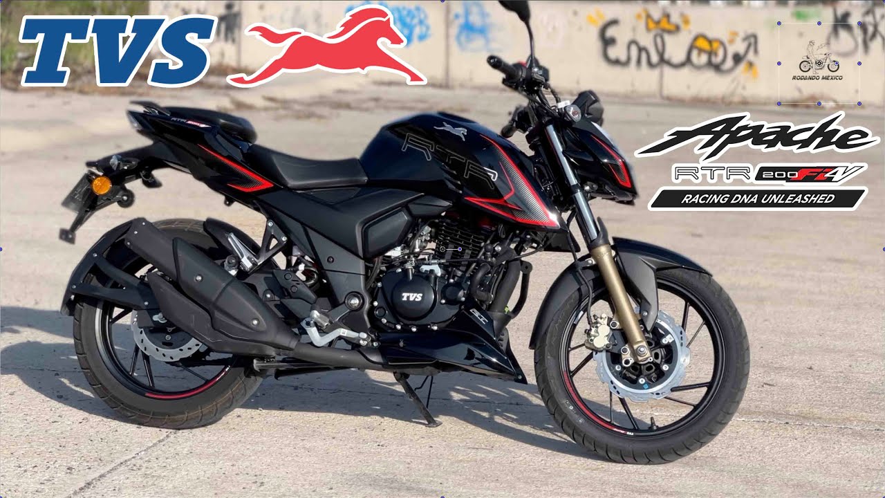 TVS Apache RTR 200 - UNA MOTO para la ciudad