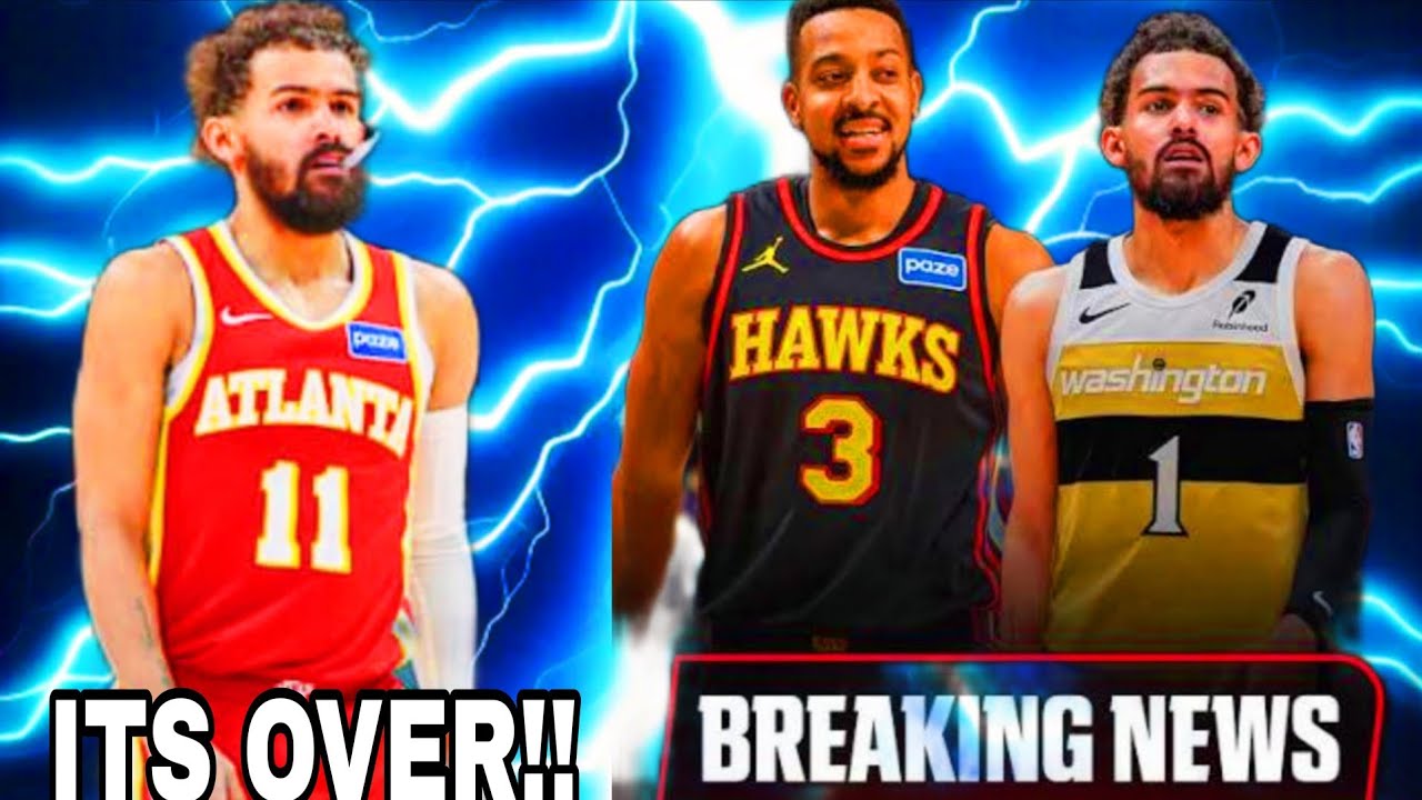 BREAKING 🚨 | TRAE YOUNG TRADED TO THE WASHINGTON WIZARDS FOR C.J MCCOLLUM