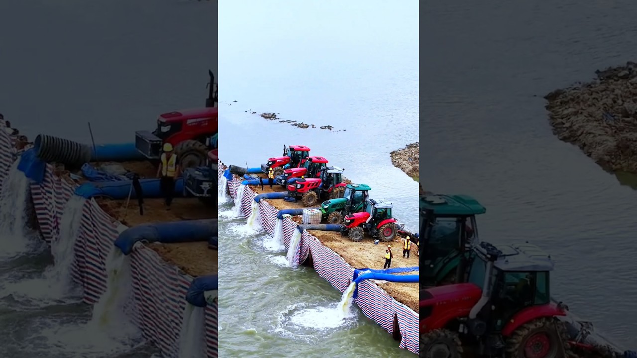 Why Engineers Remove Water from Rivers Using Cofferdams?