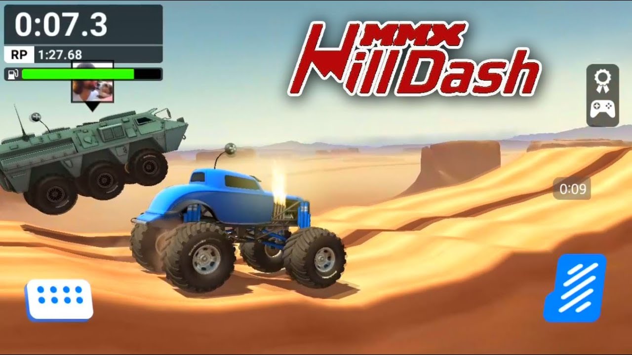 MMX Hill Dash !! Gameplay Walkthrough: El Monstruo vs APK vs El mini