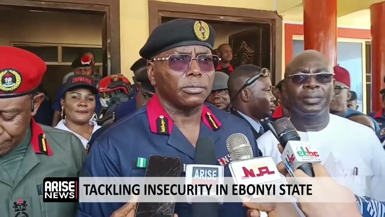 TACKLING INSECURITY IN EBONYI STATE