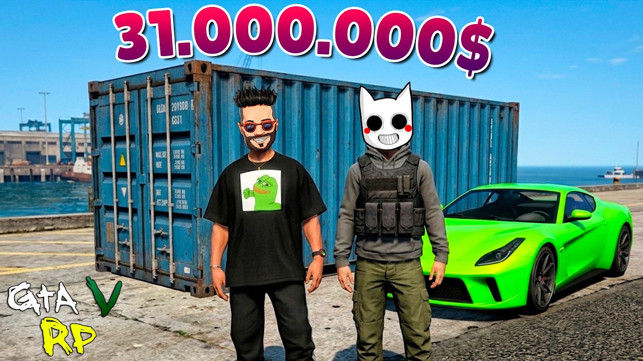 МОЙ КОЛЛЕГА ИНВЕСТИРОВАЛ В ОЧЕНЬ ДОРОГОЙ КОНТЕЙНЕР! ГТА 5 РП (ECLIPSE GTA 5 RP)