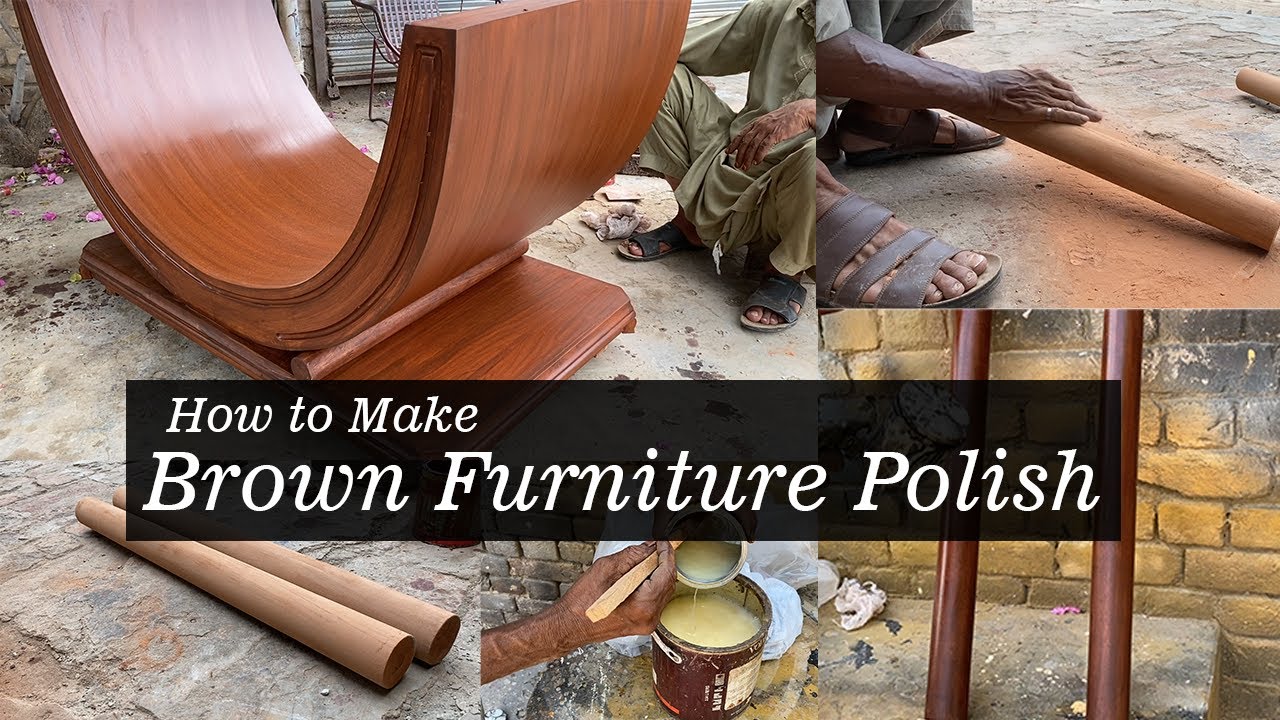Furniture Polish at Home | How to Make Brown Furniture Polish | How to do Wood Polish & Cleaning DIY