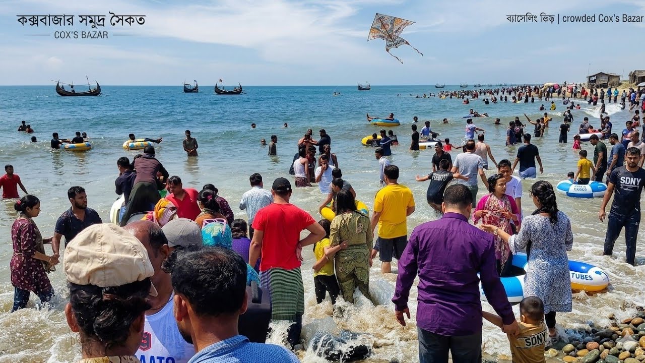 🌊 Cox's Bazar-এর ঢেউয়ে ডুব, আনন্দে ভরা প্রতিটা মুহূর্ত! ☀️🏖️ l  sk shahan 