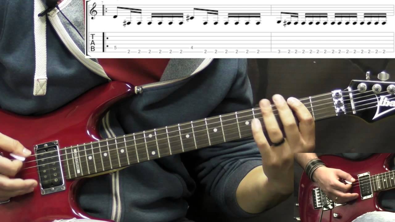 Death - Symbolic - Metal Guitar Lesson Part 2 (w/Tabs)
