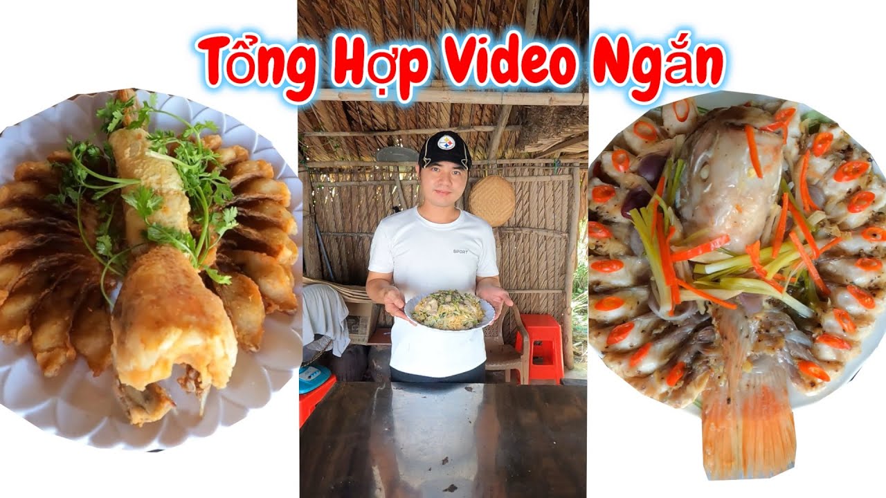 Tổng Hợp Những Video Ngắn/ Cách Làm Cá Diêu Hồng Hấp, Cá Diêu Hồng Chiên, Mì Xào Thịt | TMT#174