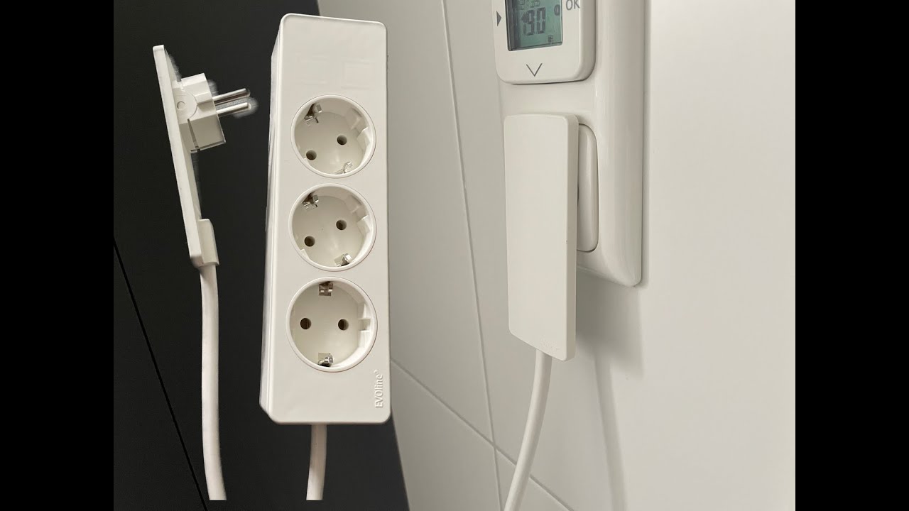 EVOline 110-6 Steckdose Flache Steckdose