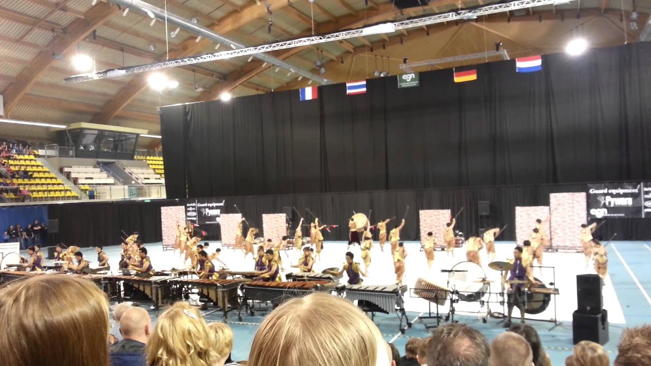 color guard nederland 2014 - Max Percussion Theatr