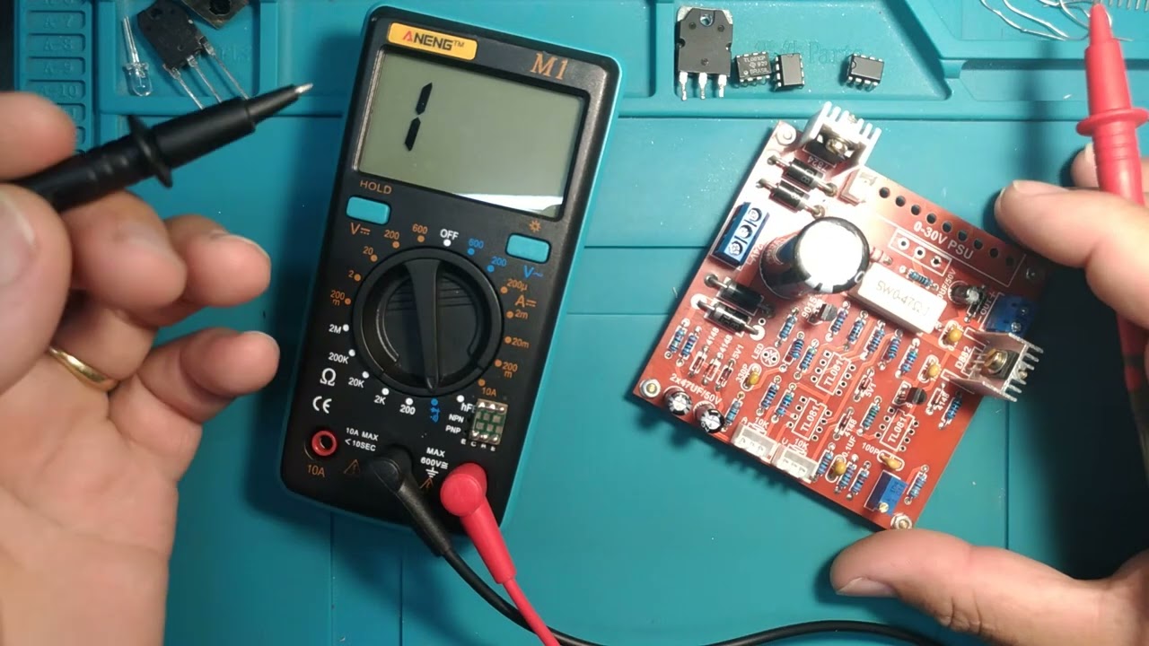 Fontes 0_30V por 3A kit Chinês - Parte 2