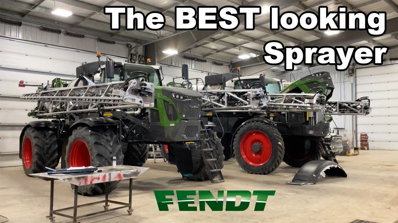 Первые взгляды на опрыскиватели Fendt Rogator