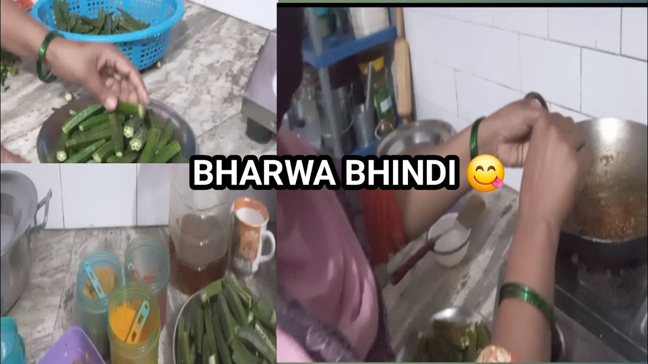 Aj banayi testy bharwa bhindi recipe ll nishara malik z3h vlog ll#viral 