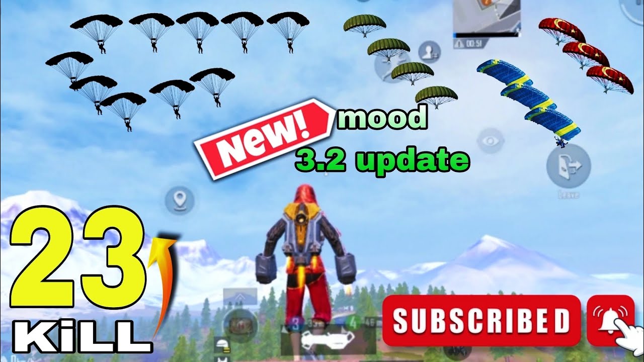 23 Kills😈 NEW UPDATE 3.2 BEST GAMEPLAY 🔥PUBG-MOBILE